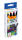 JOVI DECOR glass NEON Wachsmalstifte 4er Schachtel, Neon Farben sortiert