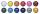JOVI FACE PAINT Schminke 6 Dosen 8ml, farbig sortiert