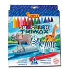 JOVI JOVICOLOR TRIWAX 24er Schachtel, farbig sortiert