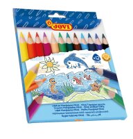 JOVI MAXI Dreikant-Stifte ergonomic 12er Schachtel,...