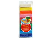 JOVI PLASTILINA Knetmasse 10er Blister, farbig sortiert