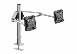 Novus Monitorhalter MY twin arm 2.0 G Kabelloch-& Bohrschraubbefestigung