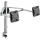 Novus Monitorhalter MY twin arm 2.0 C mit Systemzwinge 1, silber