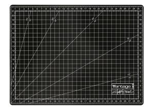 Dahle Schneidematte Vantage schwarz, 22 x 30 cm