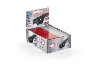 Novus Heftzange B 32, bis 15 Blatt schwarz, 10 Stück im POS Display