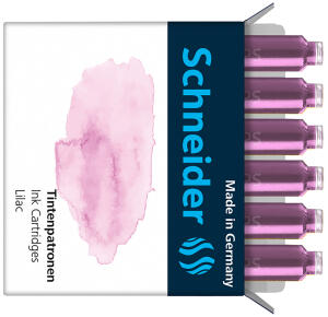 Schneider Tintenpatrone Lilac Packung 6 Stück