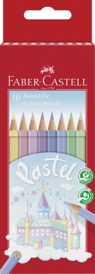 Faber Castell Buntstift pastell Mine 2,8 mm 10er Kartonetui