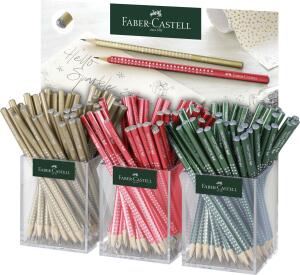 Faber Castell Bleistift Sparkle Herbstfarbe Display