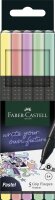 Faber Castell Finepen Grip 0,4 mm pastell 5er Etui