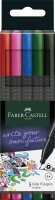 Faber Castell Finepen Grip 0,4 mm basic 5er Etui