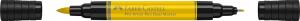 Faber Castell Tuschestift PAP Dual Marker kadmiumgelb
