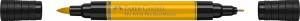 Faber Castell Tuschestift PAP Dual Marker chromgelb dunkel