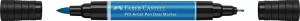 Faber Castell Tuschestift PAP Dual Marker phthaloblau