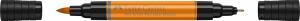 Faber Castell Tuschestift PAP Dual Marker lasurorange