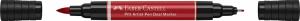 Faber Castell Tuschestift PAP Dual Marker scharlachrot tief