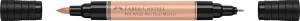 Faber Castell Tuschestift PAP Dual Marker beigerot