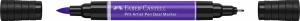 Faber Castell Tuschestift PAP Dual Marker purpurviolett