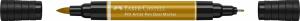 Faber Castell Tuschestift PAP Dual Marker grüngold