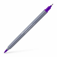 Faber Castell Aqua Dual Marker Gofa 0,4 mm purpur