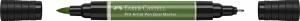 Faber Castell Tuschestift PAP Dual Marker chromoxydgrün st.