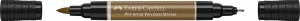 Faber Castell Tuschestift PAP Dual Marker umbra natur
