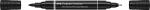 Faber Castell Tuschestift PAP Dual Marker schwarz