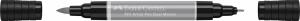 Faber Castell Tuschestift PAP Dual Marker warmgrau III