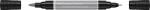 Faber Castell Tuschestift PAP Dual Marker warmgrau III
