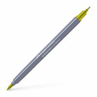 Faber Castell Aqua Dual Marker Gofa 0,4 mm maigrün gelblich