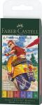 Faber Castell Tuschestift Pitt Artist Pen B 6er Colour wheel