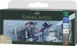 Faber Castell Tuschestift Pitt Artist Pen B 6er Winterlude