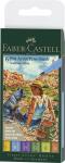 Faber Castell Tuschestift Pitt Artist Pen B 6er Summervibes
