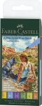 Faber Castell Tuschestift Pitt Artist Pen B 6er Summervibes