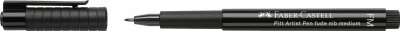 Faber Castell Tuschestift Pitt Artist Pen Fude M schwarz