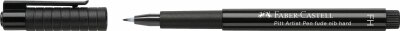Faber Castell Tuschestift Pitt Artist Pen Fude H schwarz