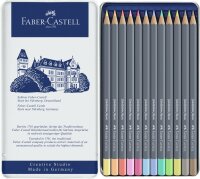 Faber Castell Aquarellstift Gofa 3,3mm Pastell 12er Etui
