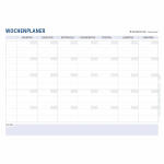 Staedtler Wochenplaner Lumocolor DIN A1