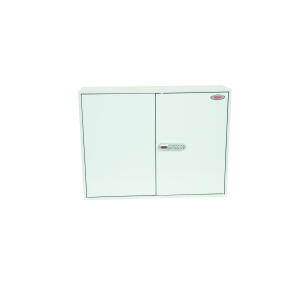 PHÖNIX SAFE Schlüsselschrank Elektronikschloss - 600 Haken, 730 x 550 x 205 mm, grau