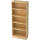 Hammerbacher Regal - breit, 5OH, 80 cm breit, Sockelblende, Ahorn