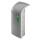 Hailo Abfall-/Wertstoffsammler ProfiLine WSB Design XXXL - 120 Liter, eckig, grau