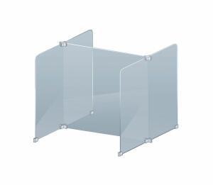 Tröpfchenschutzscheibe 668x602mm FRANKEN GSW2 2er Modul
