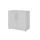 Flügeltürenschrank 80x42x74,6 grau HAMMERBACHER V928T2/5/5/BS