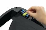 Durable Abfalleimer mit Sensor 35l si aus Edelstahl