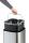 Durable Abfalleimer mit Sensor 35l si aus Edelstahl