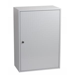 PHÖNIX SAFE Schlüsselschrank Schlüsselschloss - 200 Haken, 380 x 550 x 140 mm, grau