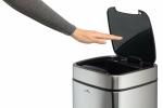 Durable Abfalleimer mit Sensor 21l si aus Edelstahl