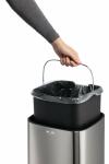 Durable Abfalleimer mit Sensor 21l si aus Edelstahl