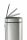 Durable Abfalleimer mit Sensor 21l si aus Edelstahl
