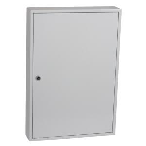 PHÖNIX SAFE Schlüsselschrank Schlüsselschloss - 100 Haken, 380 x 550 x 80 mm, grau