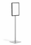 Durable Bodenständer A3 d.gr hoch/quer Info Stand BASIC A4